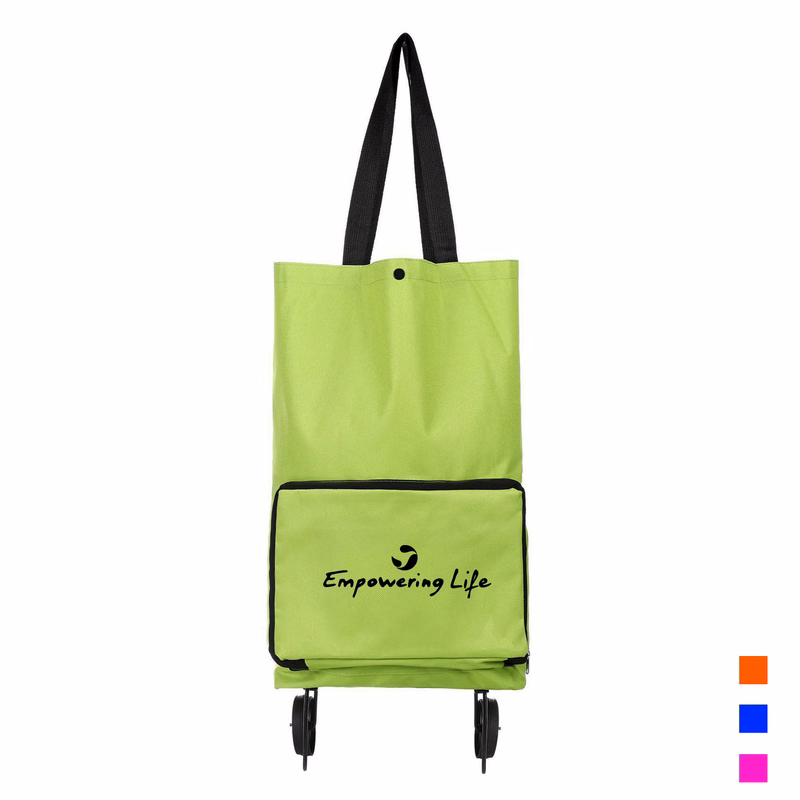 Folding Shopping Bag With Wheel