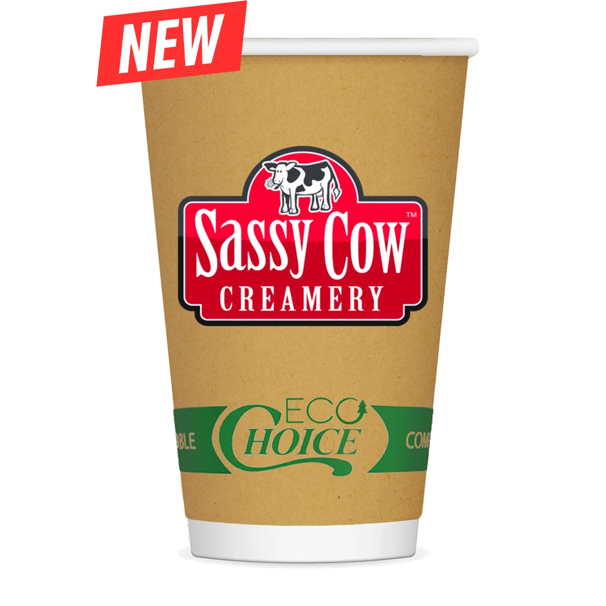 20 Oz. Insulated Kraft Paper Cup, Digital 1