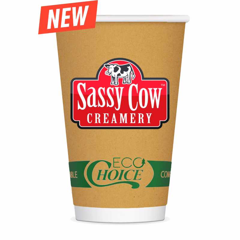 20 Oz. Insulated Kraft Paper Cup, Digital