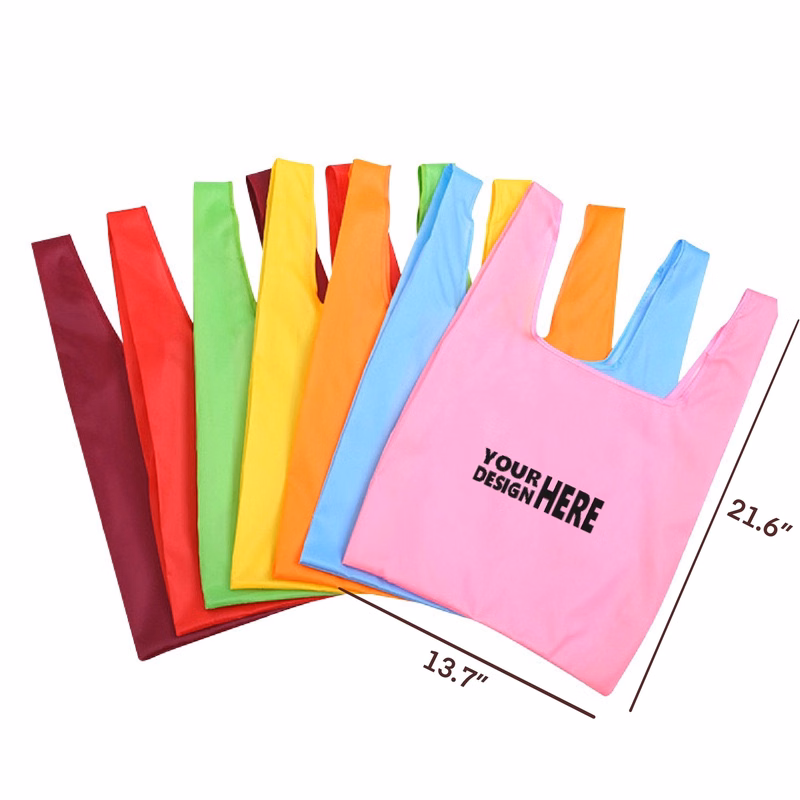 Polyester Folding Shopping Bag MOQ 100PCS
