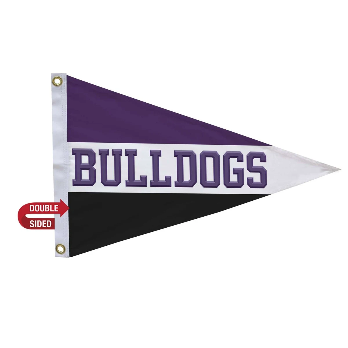 16" x 24" Nylon Pennant Flag Double-Sided 1