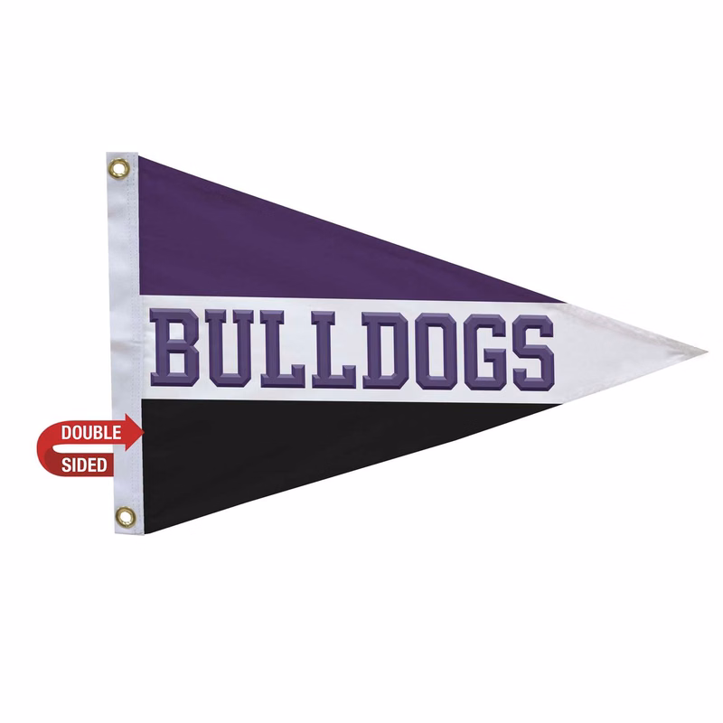 16" x 24" Nylon Pennant Flag Double-Sided