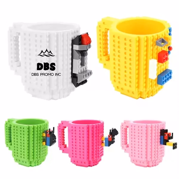 DIY Build-On Brick Mug