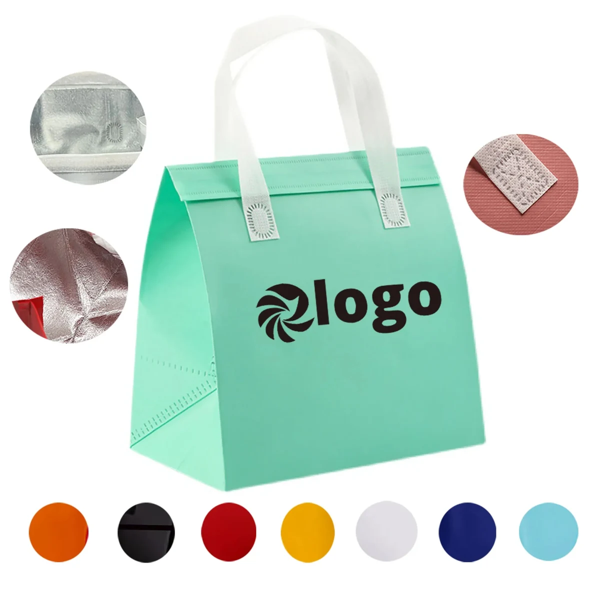 Insulated Non-woven Cooler Tote Bags 1