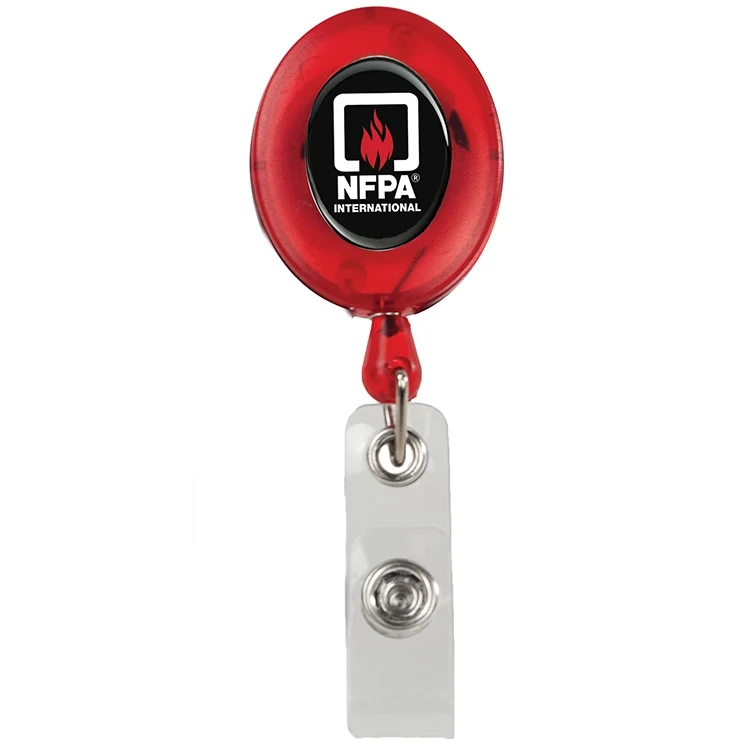 Oval Badge Reel 1