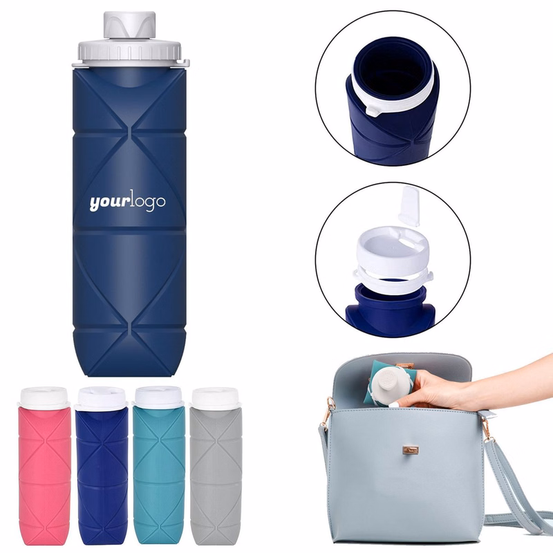 Silicone Foldable Water Bottle