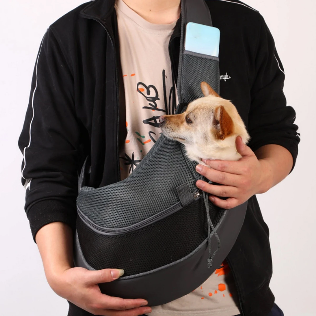 Large Pet Carrier Sling Bag 1