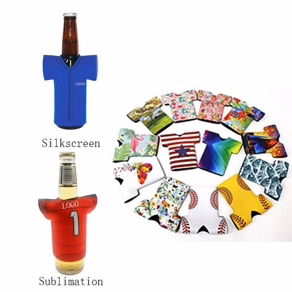 Jersey Shaped Neoprene Can Cooler