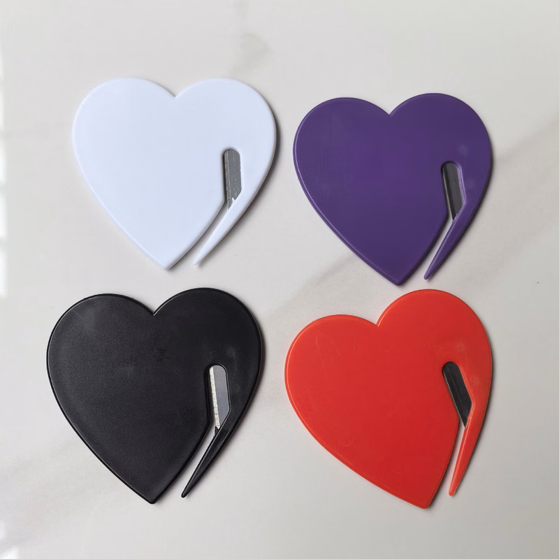 Portable Heart Shape Letter Opener