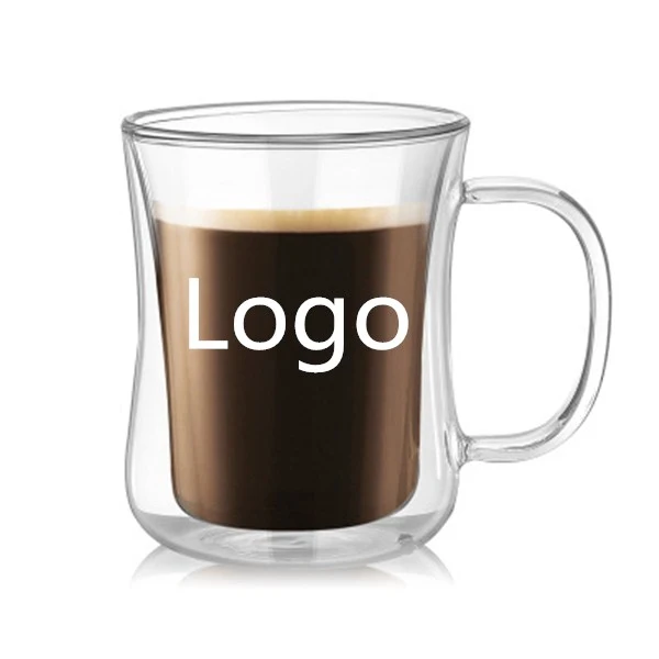 Double Wall Espresso Glass Coffee Insulated Cups 1