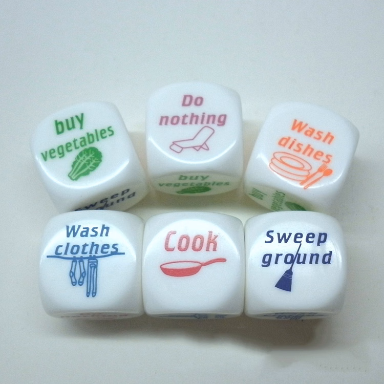 Novelty Game Dice