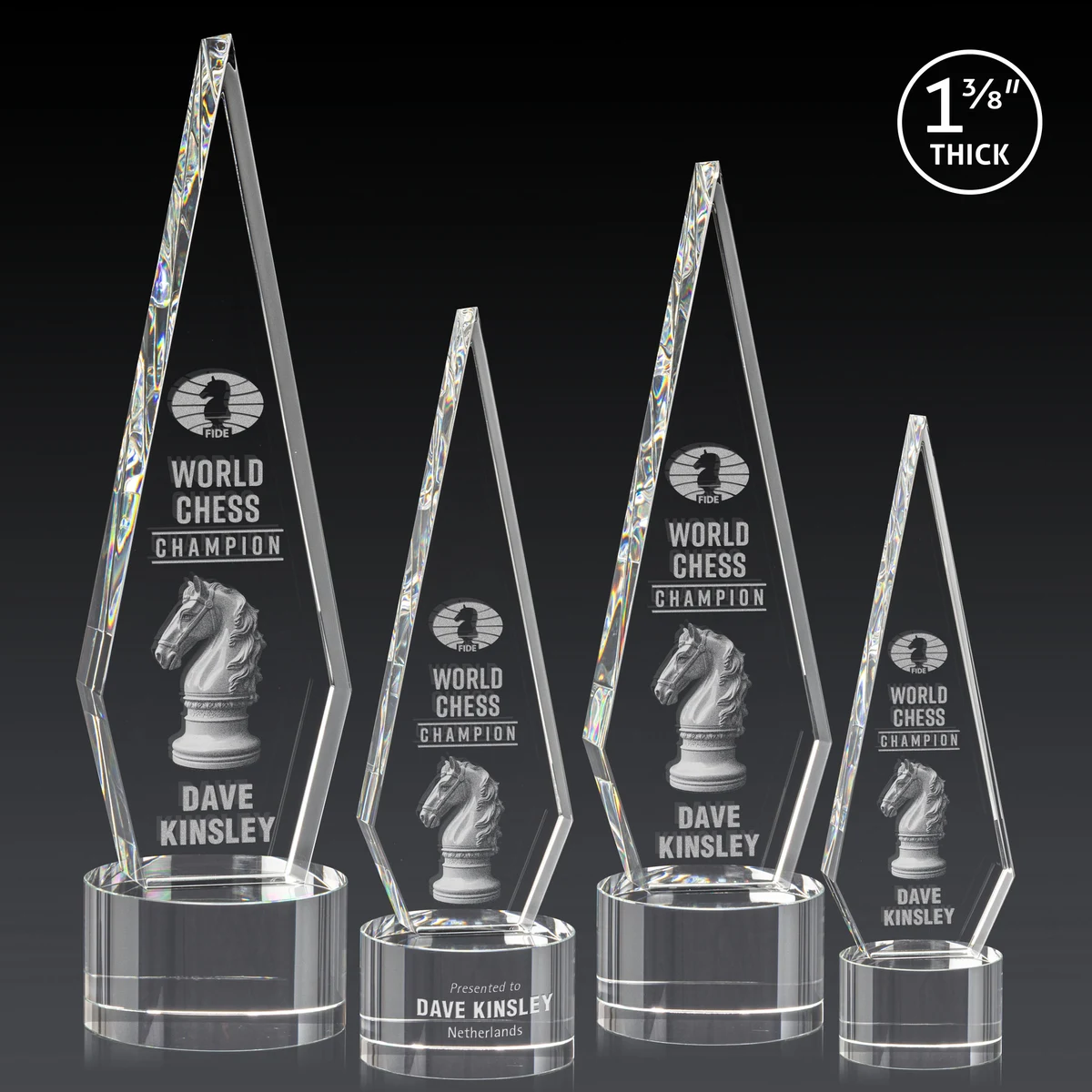 Springfield 3D Award on Marvel Base - Clear 1