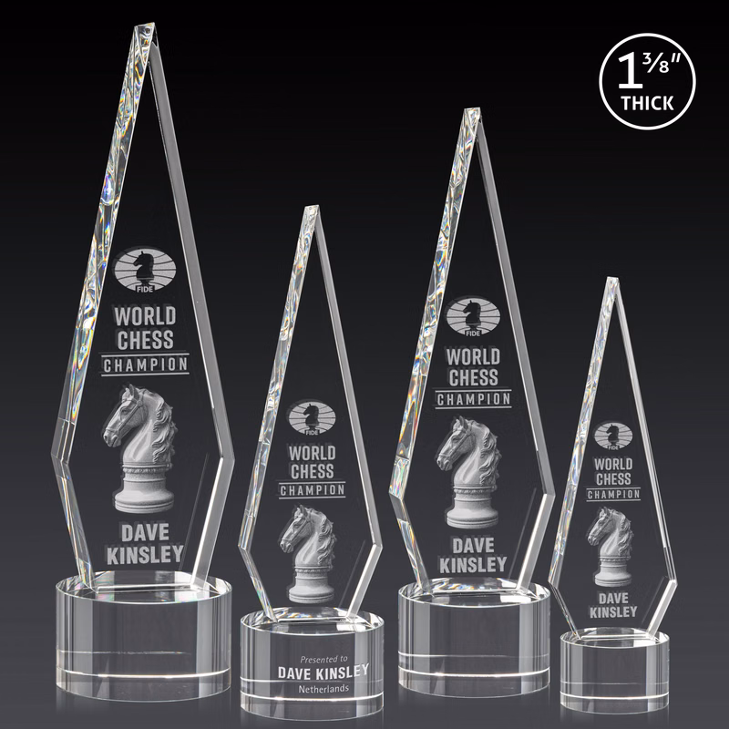 Springfield 3D Award on Marvel Base - Clear
