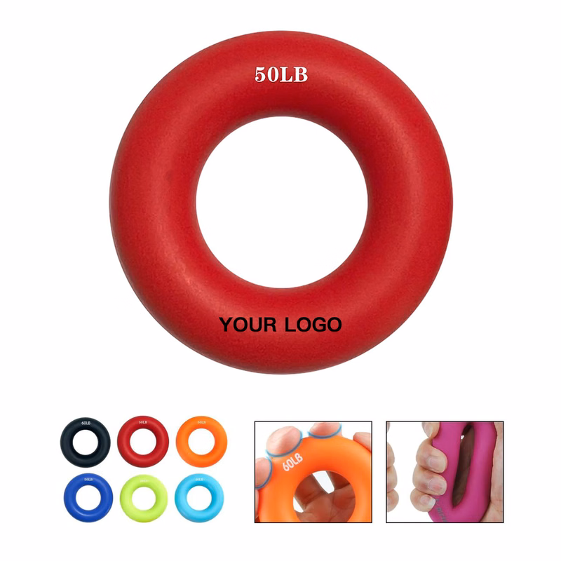 Durable Silicone Strength Ring for Fitness Use
