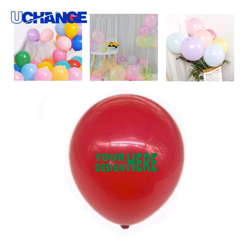 Custom Printed Latex Balloons Set for Events