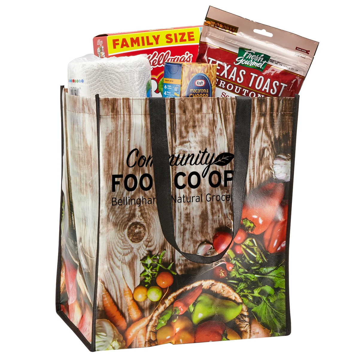 Laminated Grocery Tote 1