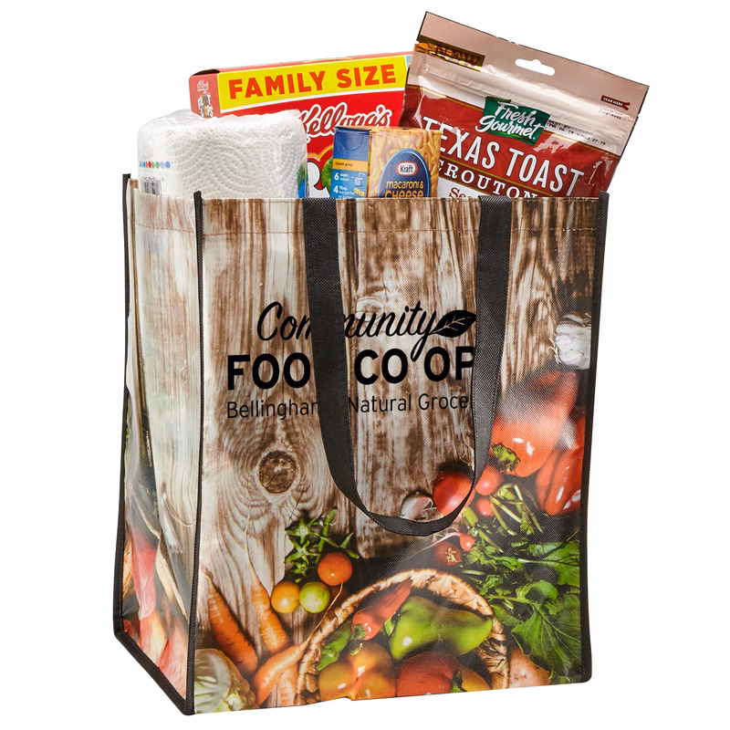 Laminated Grocery Tote