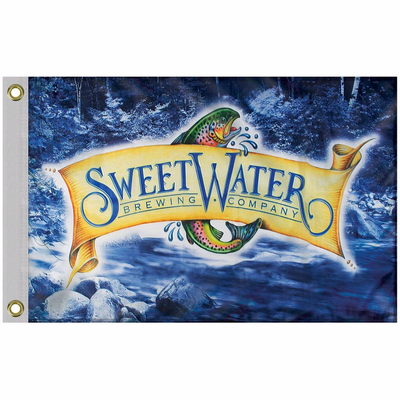 2' x 3' Standard Digitally Printed Single Reverse Knit Poly Flag