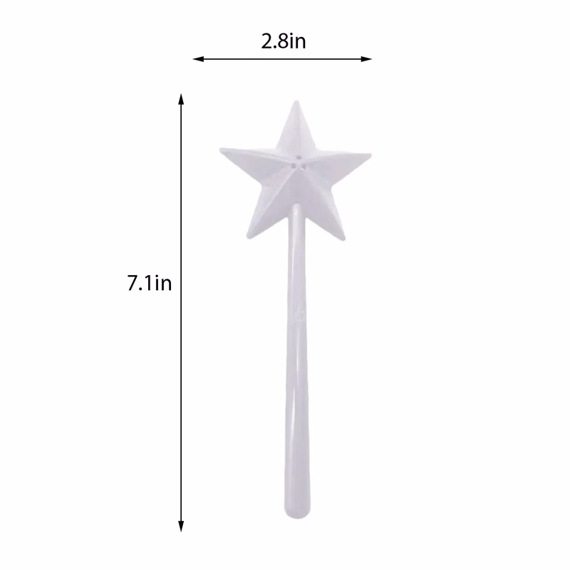 Magic Wand Shape Plastic Pepper Seasoning Dispenser