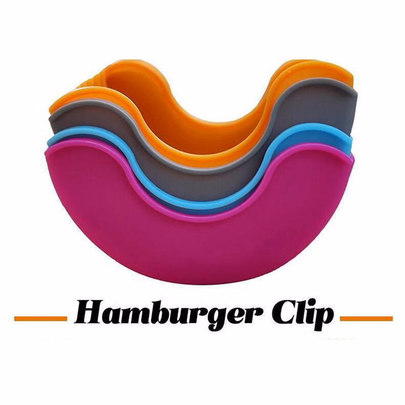 MOQ300 Silicone Burger Tongs
