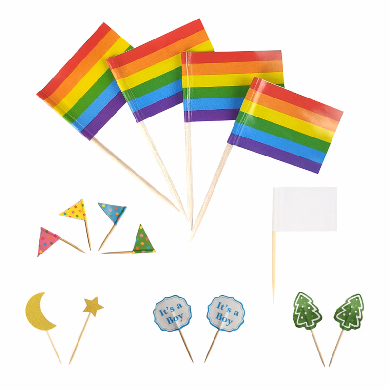 Decoration Toothpick Flag