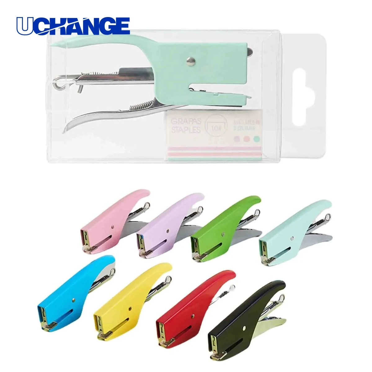 Office Plier Stapler with Squeeze Handle 1