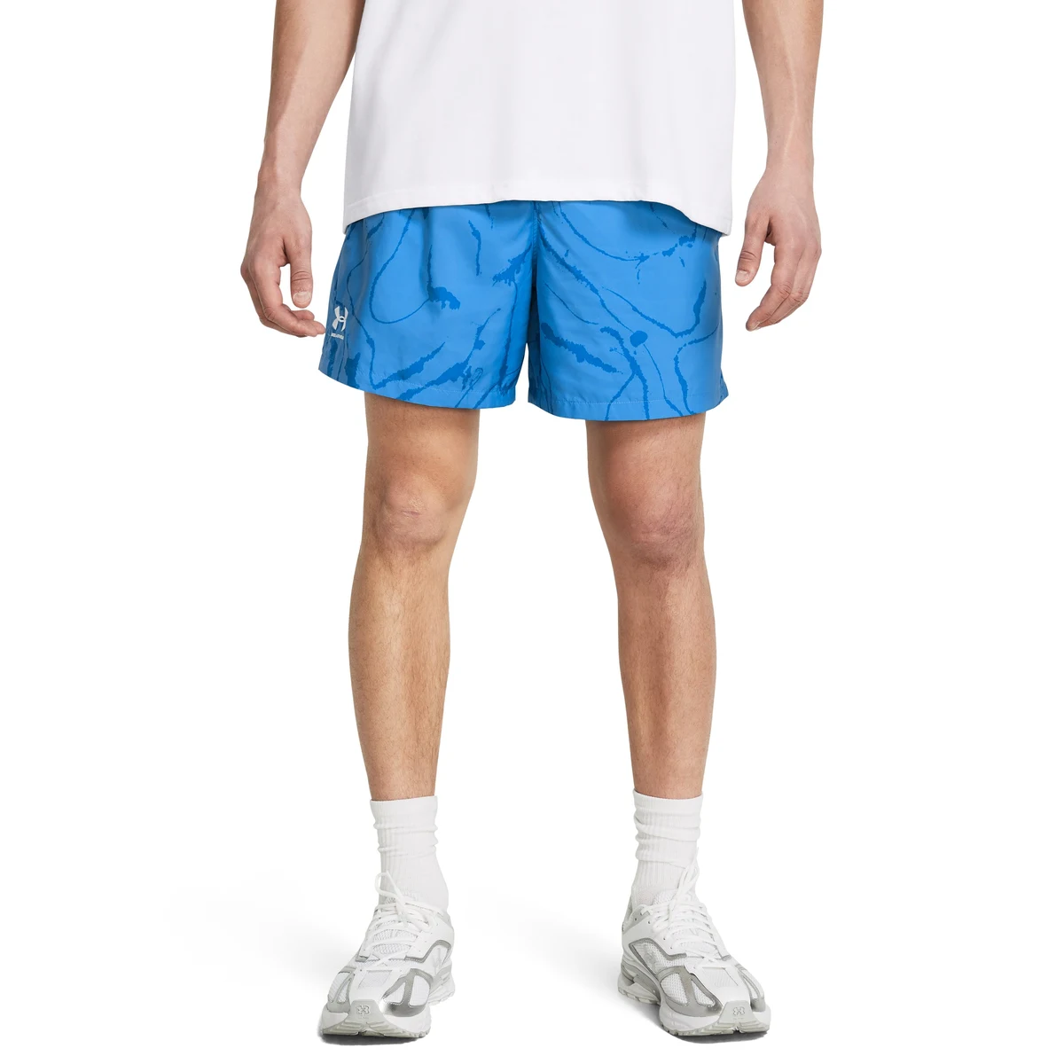UA Woven Printed Men's 5.75 Volley Shorts 1