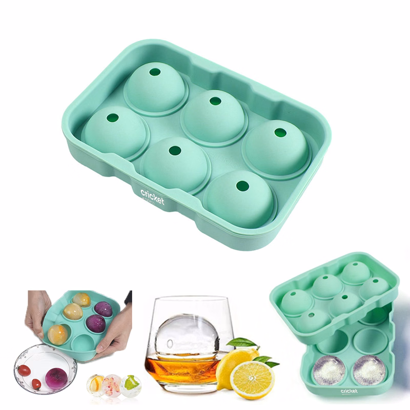 6 Silicone Ice Ball Mold