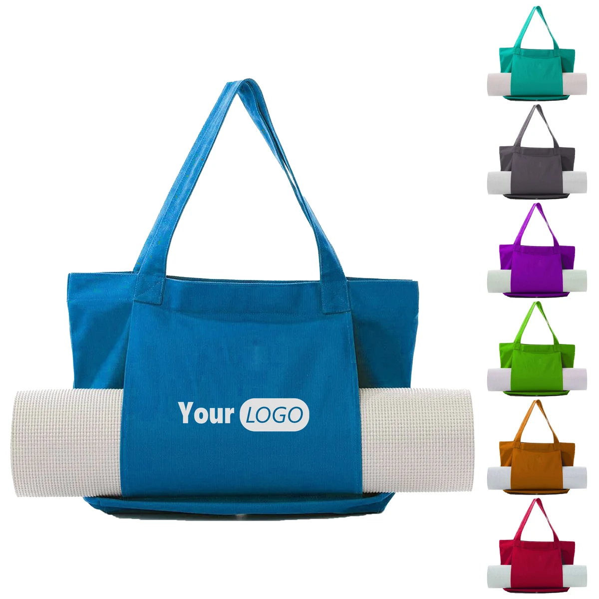 Other Fabric Customizable Yoga Mat Bag 1