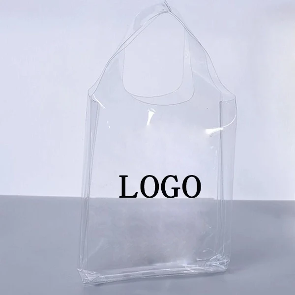 Large PVC Transparent Shopping Bag 1