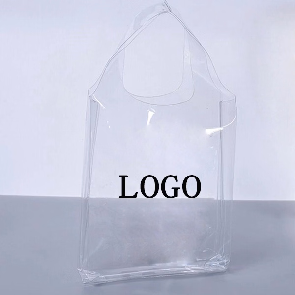 Large PVC Transparent Shopping Bag