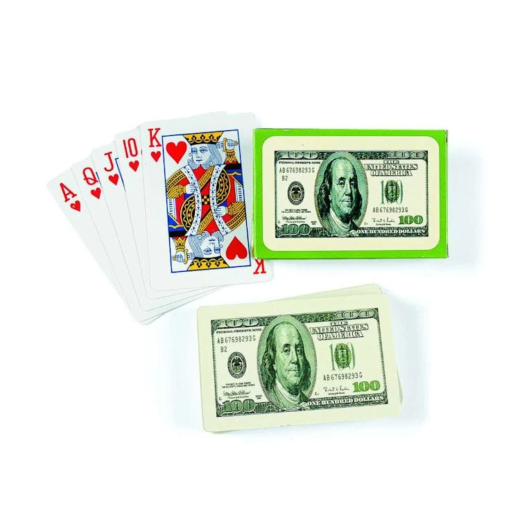 $100 Bill Playing Cards 1