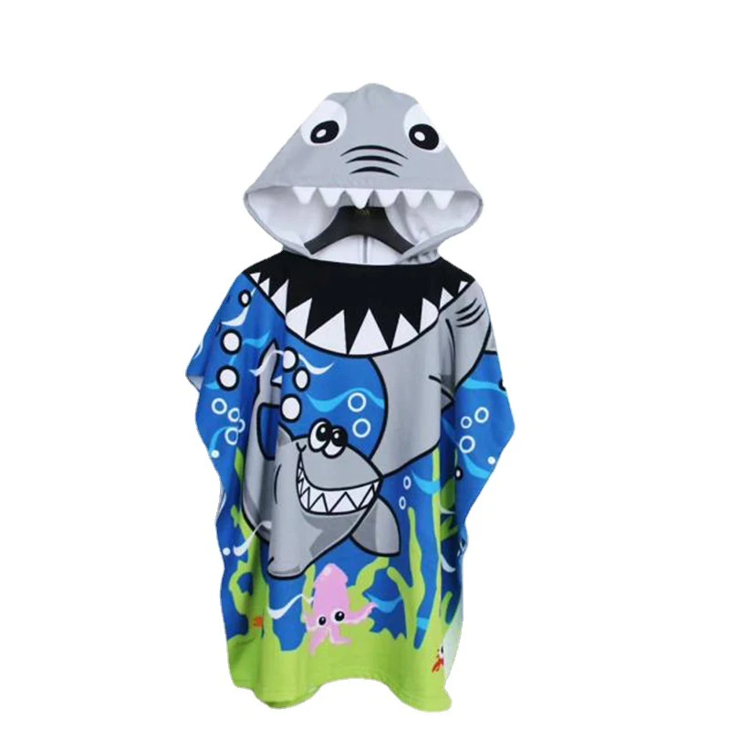 Absorbent Microfiber Beach Changing Towel With Hood 1