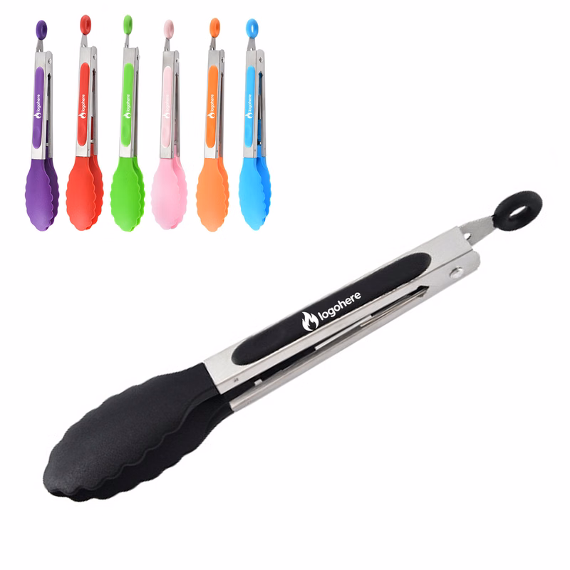 Restaurant Quality Stainless Steel Kitchen Tongs