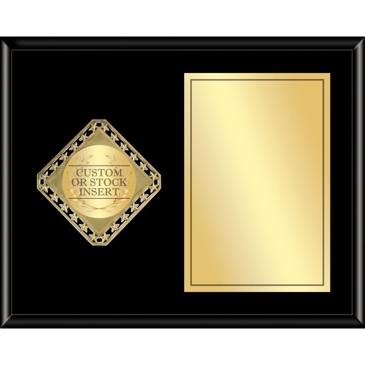 Diamond Plaque Series - Horizontal Plaque 1