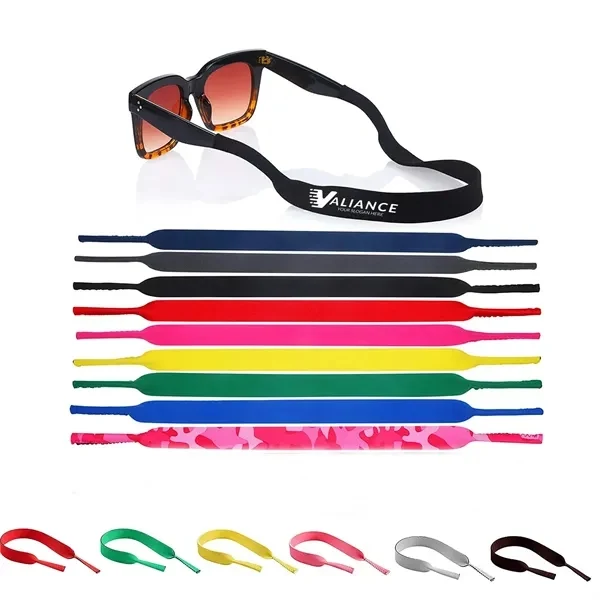 Custom Neoprene Sunglasses Strap Eyewear Retainer — Water Sport Safety Promo Item 1