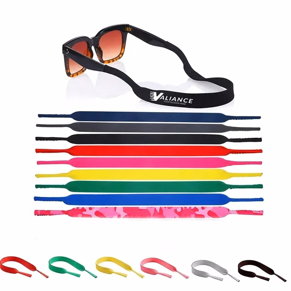 Custom Neoprene Sunglasses Strap Eyewear Retainer — Water Sport Safety Promo Item