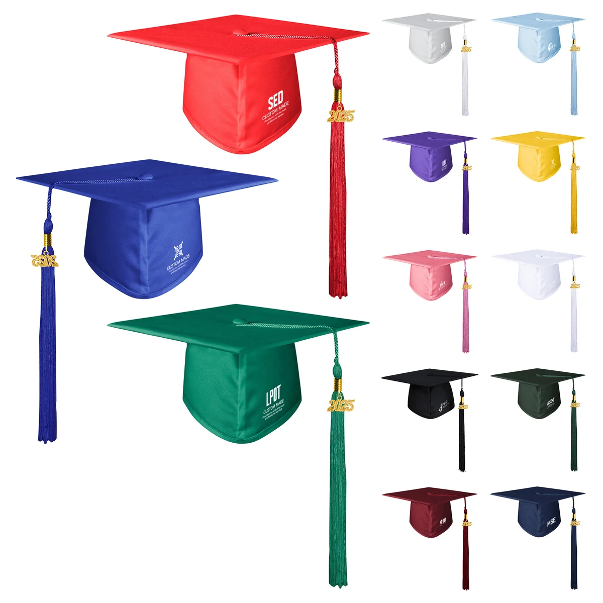 Graduation Cap With A Numerical Year Pendant 1