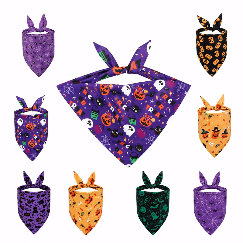Festive Animal Triangular Bandana