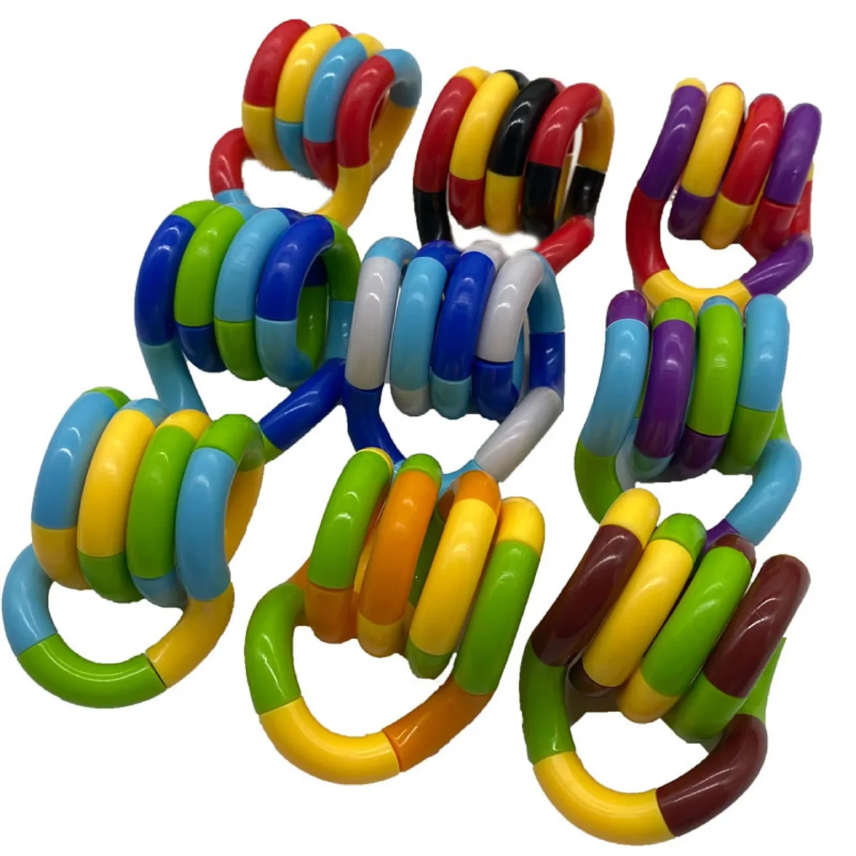 Decompression Multi Color Deformation Twist Rope Fidget Toy 1