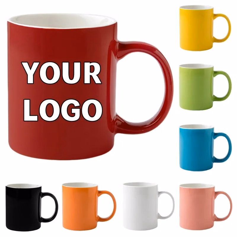12 oz. Advertising Ceramic Mugs for Coffee Tea Milk Juice