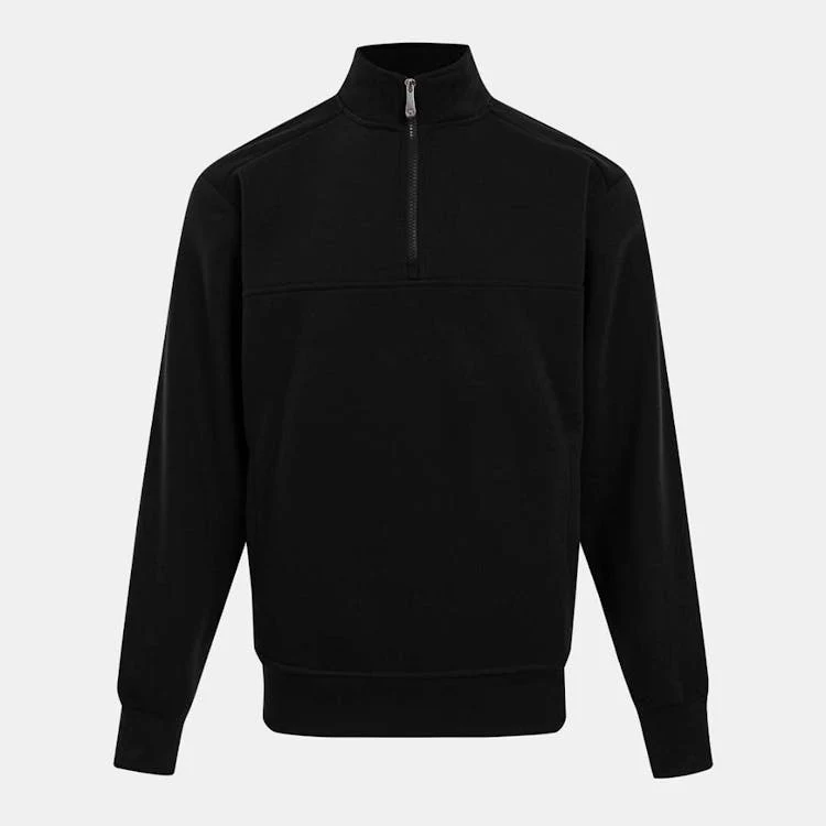 Men's Quarter Zip Pullovers - Size Medium Black, custom hoodie or sweatshirt with logo imprint 1
