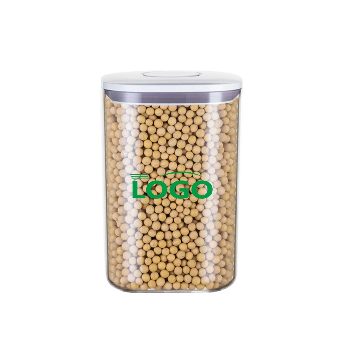 Airtight Press-Seal Container for Grains and Snacks 1
