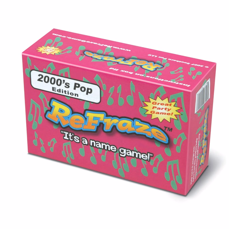 Re-Fraze Card Game - 2000's Pop Edition