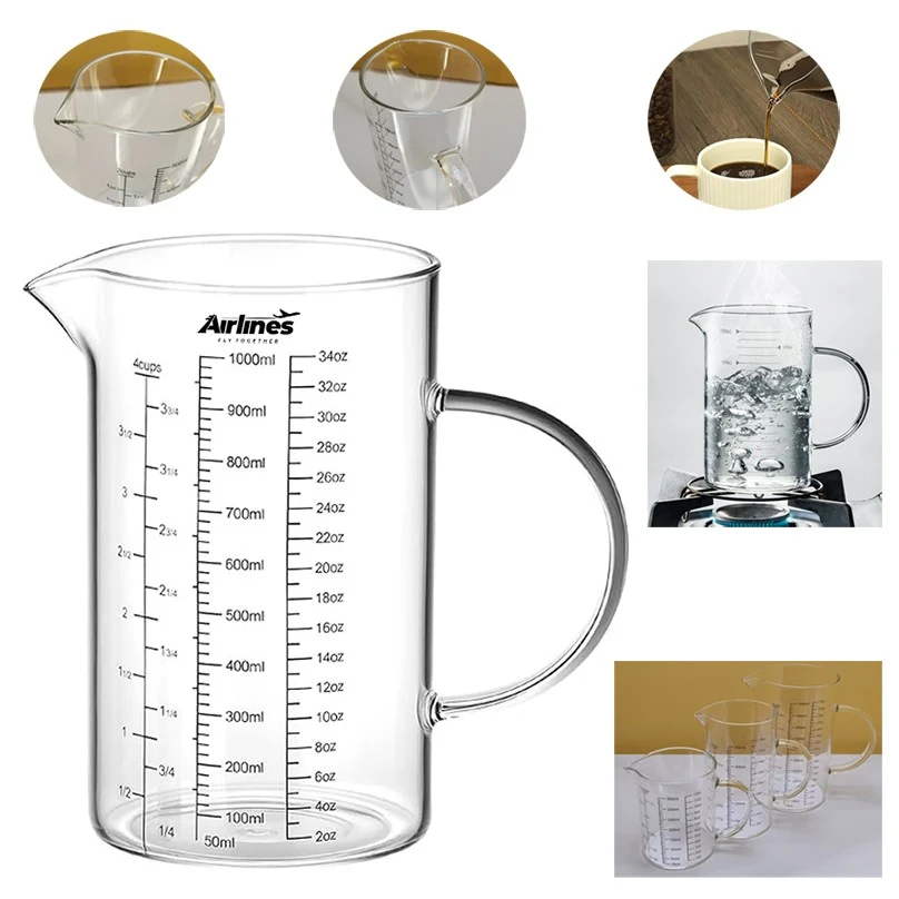 34OZ Measuring Jugs with Handle 1