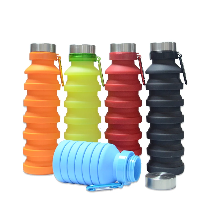 Collapsible Silicone Bottle, 18.6 oz. 1