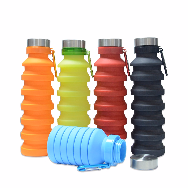 Collapsible Silicone Bottle, 18.6 oz.