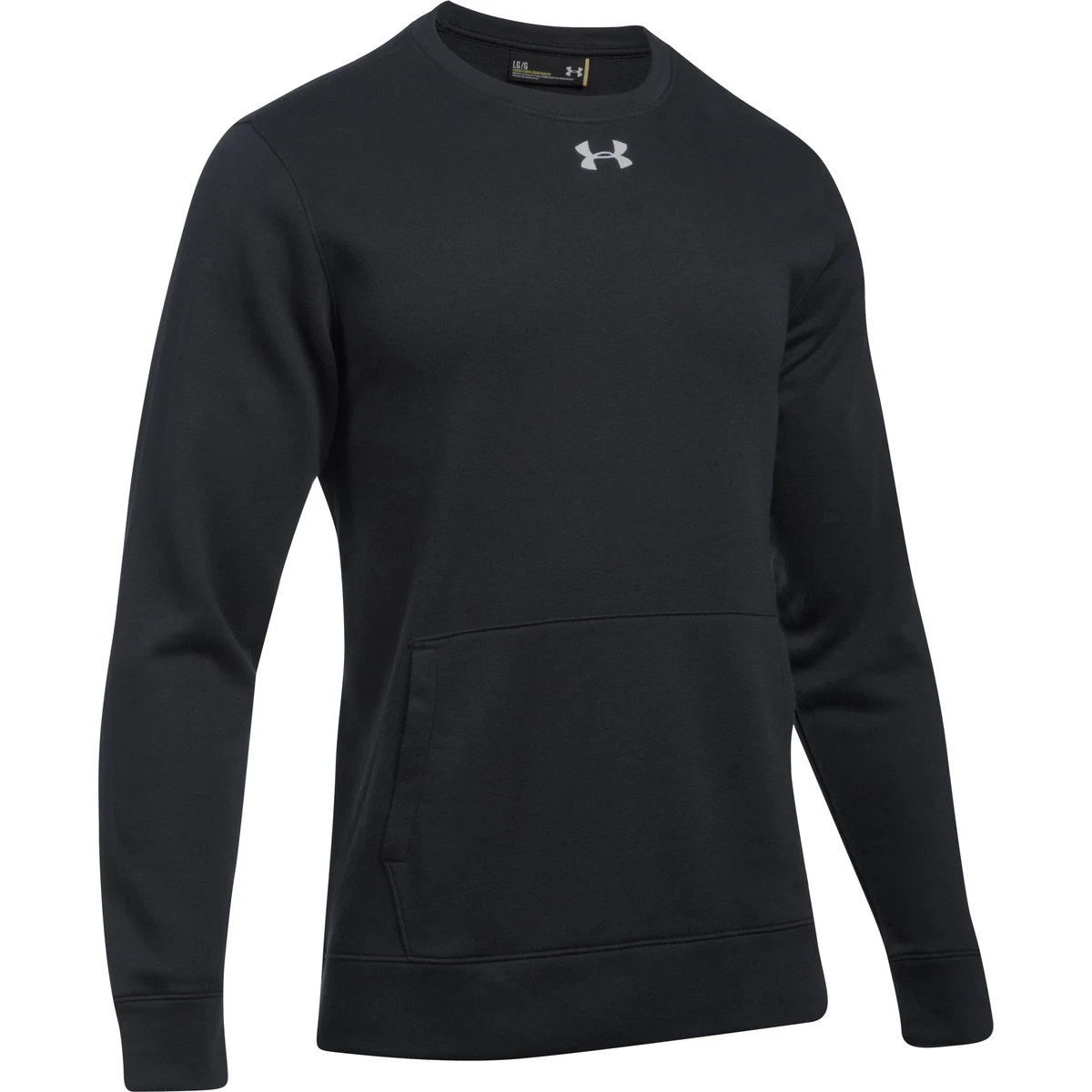 UA Rival Fleece 2.0 Team Men's Crew, custom hoodie or sweatshirt with logo imprint 1