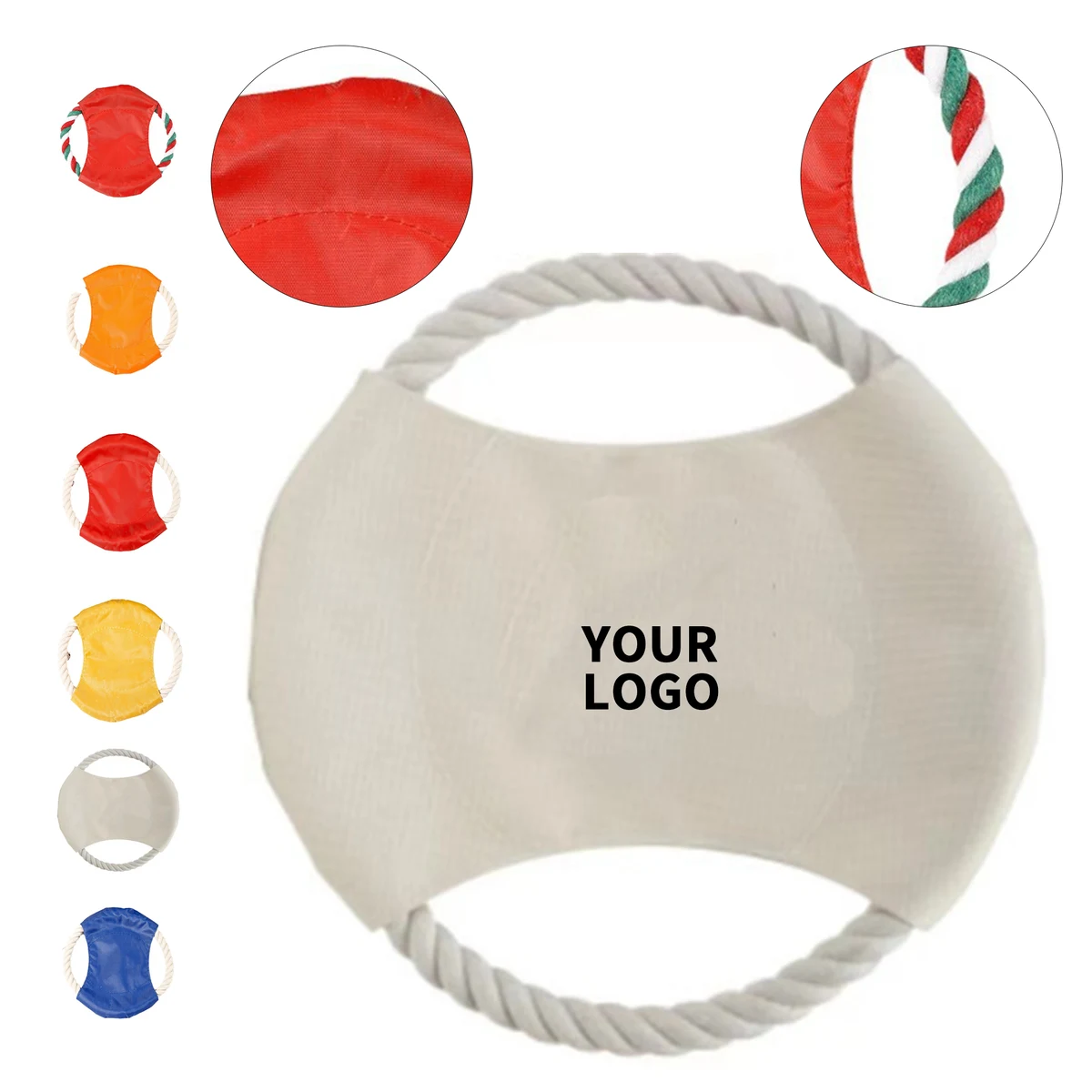 Cotton Material Pet Safe Flying Disc 1