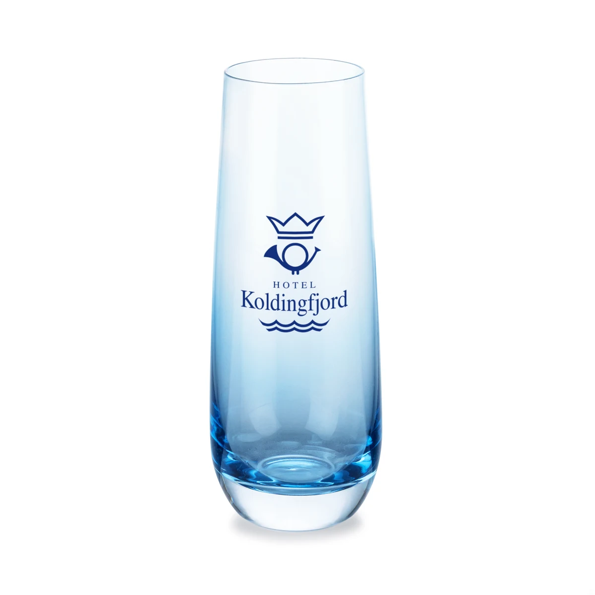 Soudan Stemless Flute Blue - Imprinted 1